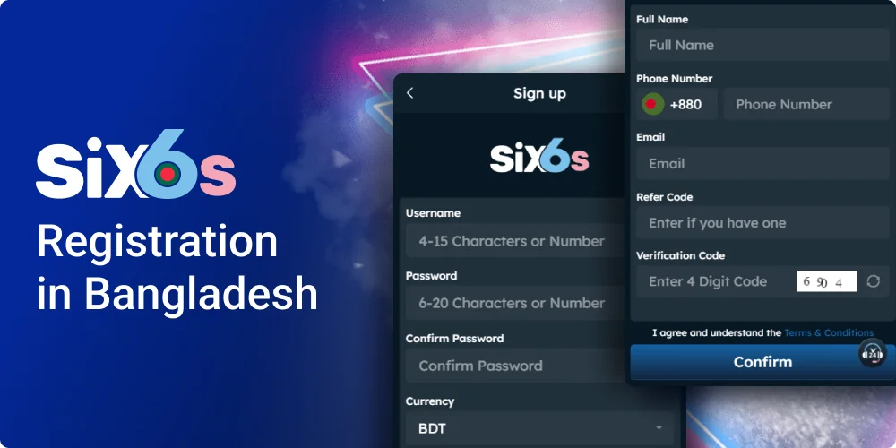 Six6s Registration