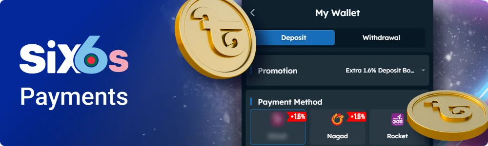 Six6s Bangladesh Payments